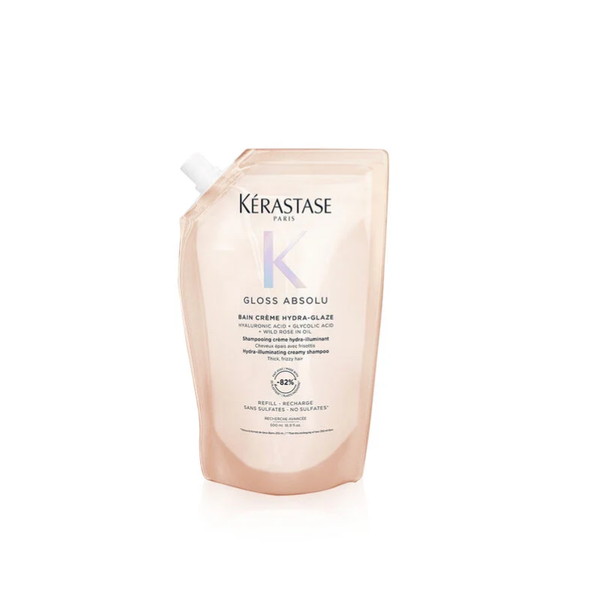 Kerastase gloss absolu bain refill creme hydra glaze - shampoo illuminante per capelli grossi