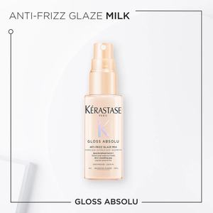 Kerastase gloss absolu anti frizz glaze milk - spray levigante tutto-in-uno per capelli crespi