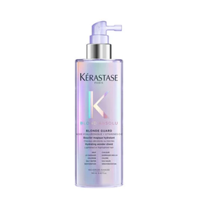 Kerastase Blond Absolu Serum Cicanuit - Sérum fortificante sin enjuague color lavanda. Protege el cabello rubio decolorado del calor.