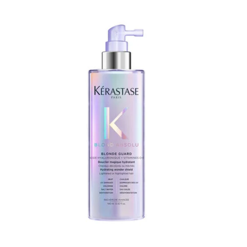 Kerastase Blond Absolu Serum Cicanuit - Sérum fortificante sin enjuague color lavanda. Protege el cabello rubio decolorado del calor.
