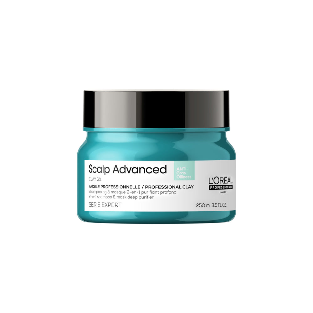 L'oreal serie expert scalp advance 2 in 1 deep purifier clay - maschera antisebo