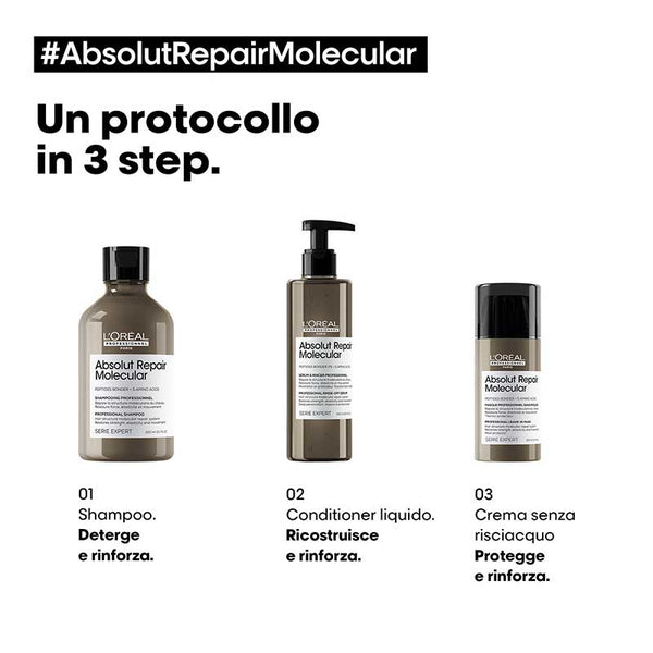 L'oreal serie expert absolut repair molecular leave in mask - maschera ricostruzione molecolare