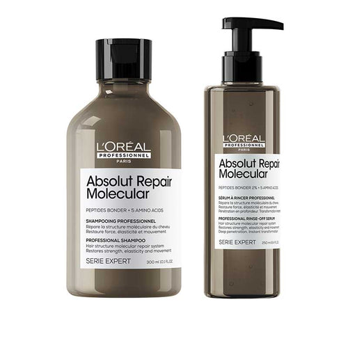 L'Oréal Serie Expert Absolute Repair Molecular Kit Champú 300 ml - Acondicionador 250 ml