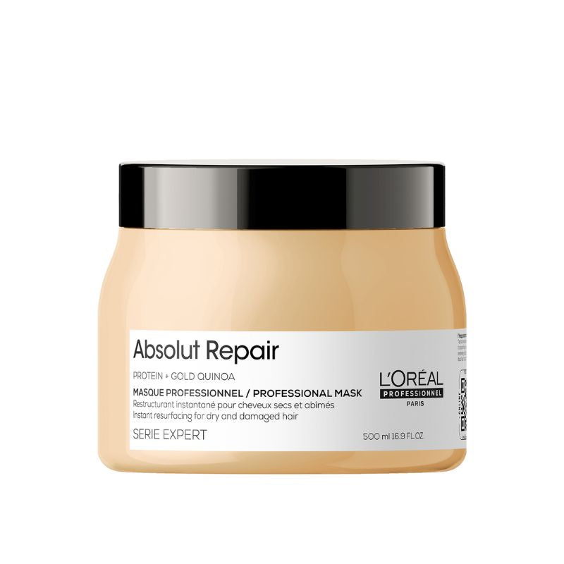 L'oreal serie expert absolut repair mask - maschera per capelli danneggiati. ripara e nutre