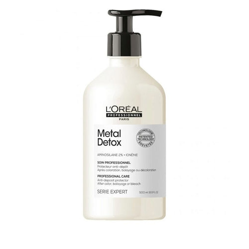 L'Oreal Serie Expert Metal Detox Shampoo - Anti-metal chelating shampoo. For all hair types.