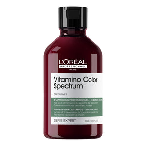 L'oreal serie expert vitamino color spectrum shampoo verde - shampoo per capelli colorati. azione anti-sbiadimento del colore