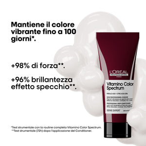 L'oreal serie expert vitamino color spectrum conditioner - conditioner per capelli colorati. azione anti-sbiadimento del colore