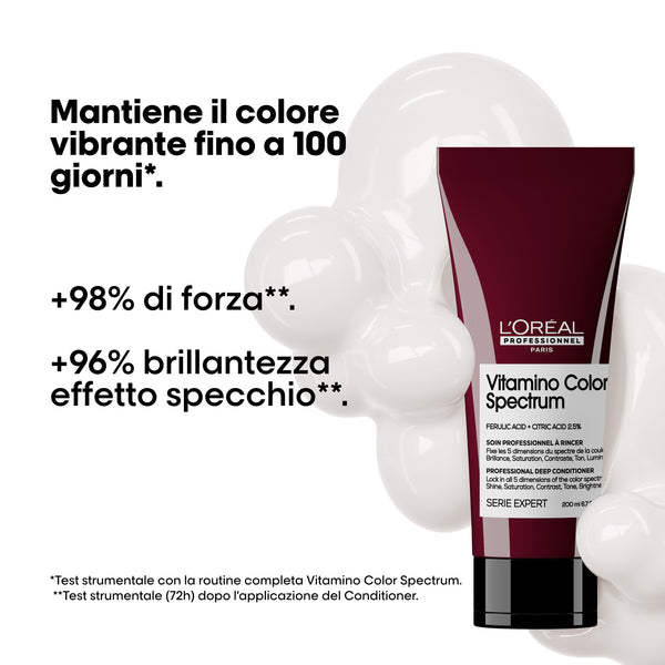 L'oreal serie expert vitamino color spectrum conditioner - conditioner per capelli colorati. azione anti-sbiadimento del colore