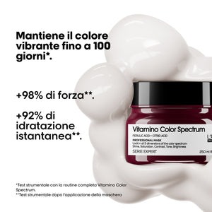 L'oreal serie expert vitamino color spectrum maschera - maschera per capelli colorati. azione anti-sbiadimento del colore