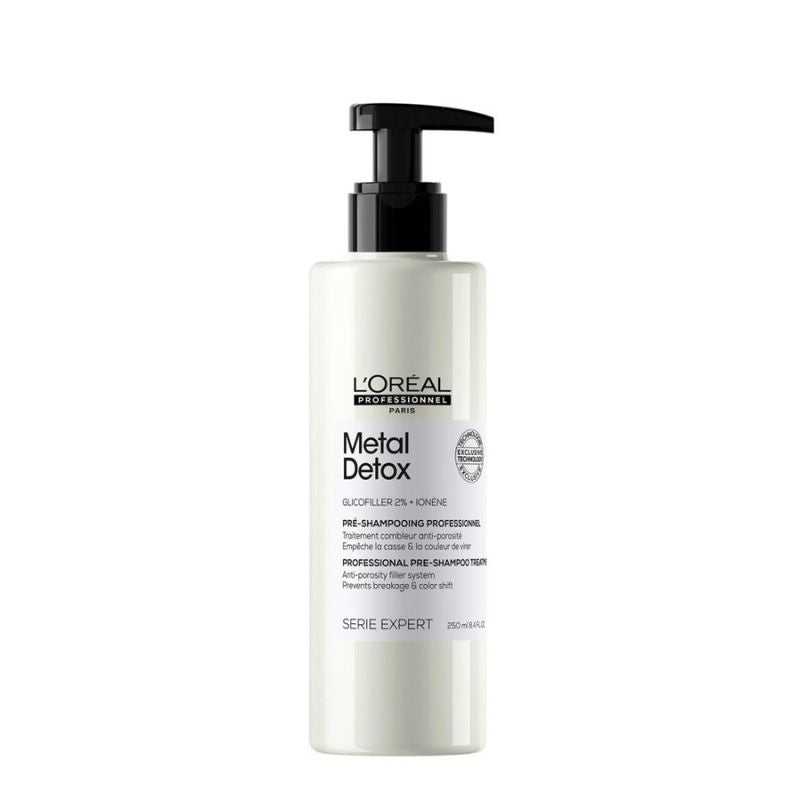 L'oreal serie expert metal detox pre-shampoo treatment - shampoo antiporosità, districante. per tutti i tipi di capelli