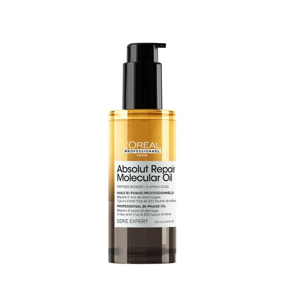 L'oreal serie expert absolut repair molecular oil - olio bifasico per capelli danneggiati