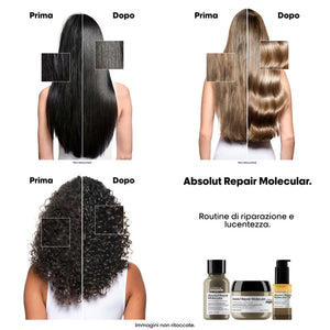 L'oreal serie expert absolut repair molecular oil - olio bifasico per capelli danneggiati