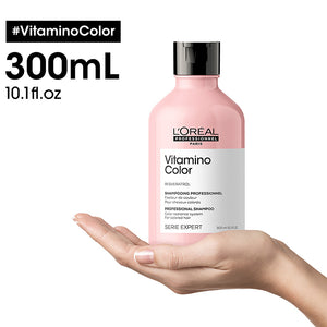 L'oreal serie expert vitamino color shampoo - shampoo per capelli colorati. azione anti-sbiadimento del colore