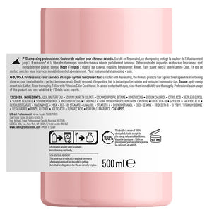 L'oreal serie expert vitamino color shampoo - shampoo per capelli colorati. azione anti-sbiadimento del colore