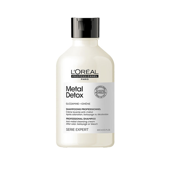 L'Oreal Serie Expert Metal Detox Shampoo - Anti-metal chelating shampoo. For all hair types.