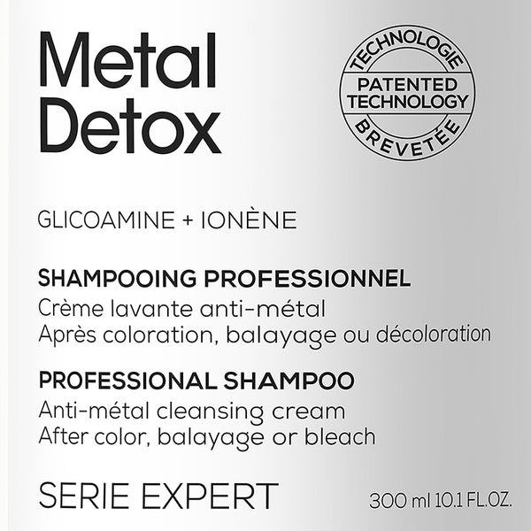 L'oreal serie expert metal detox shampoo - shampoo chelante anti-metallo. per tutti i tipi di capelli