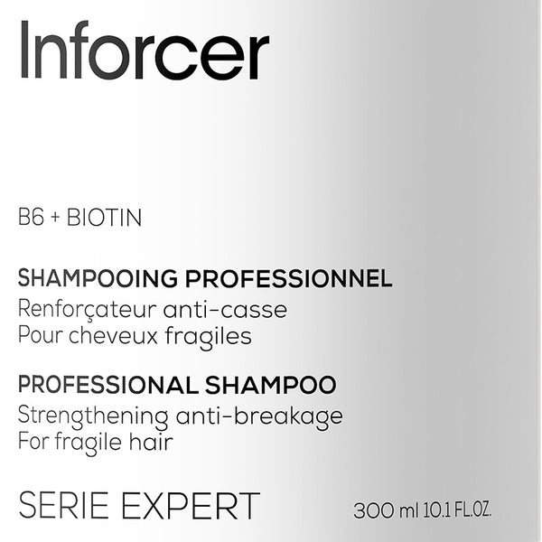 L'oreal serie expert inforcer shampoo - shampoo per capelli fragili. capelli più resistenti e forti