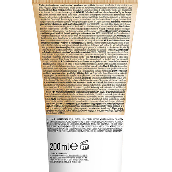 L'oreal serie expert absolut repair conditioner - balsamo per capelli molto danneggiati
