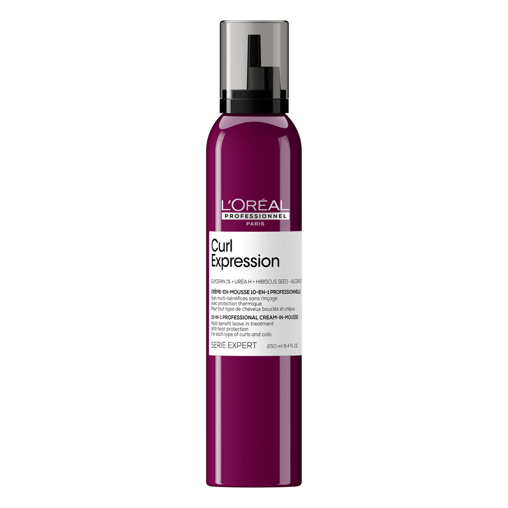 L'oreal serie expert curl expression crema in moussse 10 in 1 - idrata, nutre, districa e protegge senza appesantire i capelli mossi/ricci