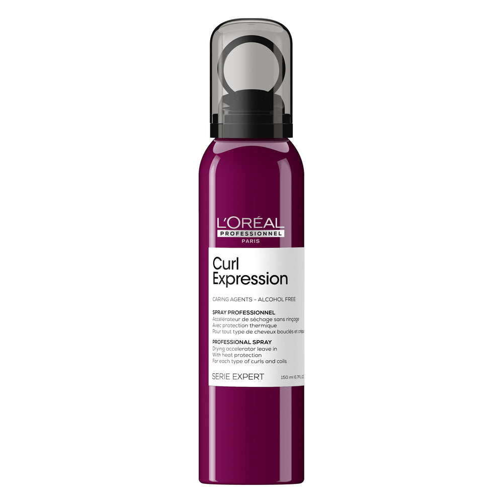 L'oreal serie expert curl expression professional spray - protegge i capelli dalle alte temperature e riduce i tempi di asciugatura