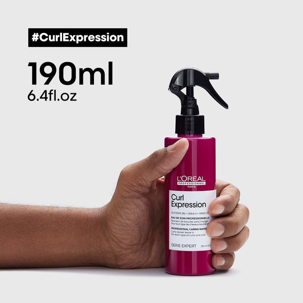 L'oreal serie expert curl expression professional caring water mist - spray ravvivante capelli mossi/ricci