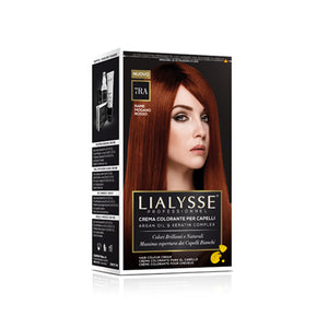 Lialysse kit crema colorante 7ra rame mogano rosso