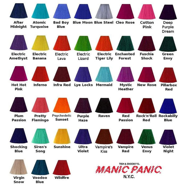 Manic panic classic high voltage virgin snow
