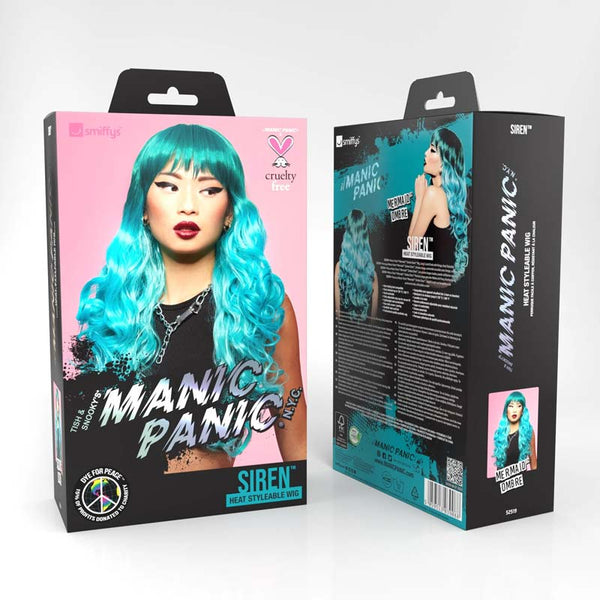 Manic panic siren wig - mermaid ombre