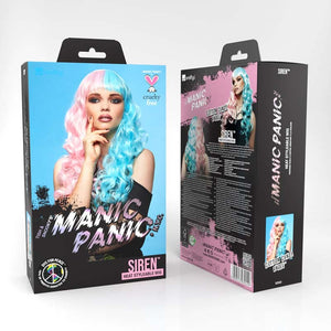Manic panic siren wig - cotton candy angel
