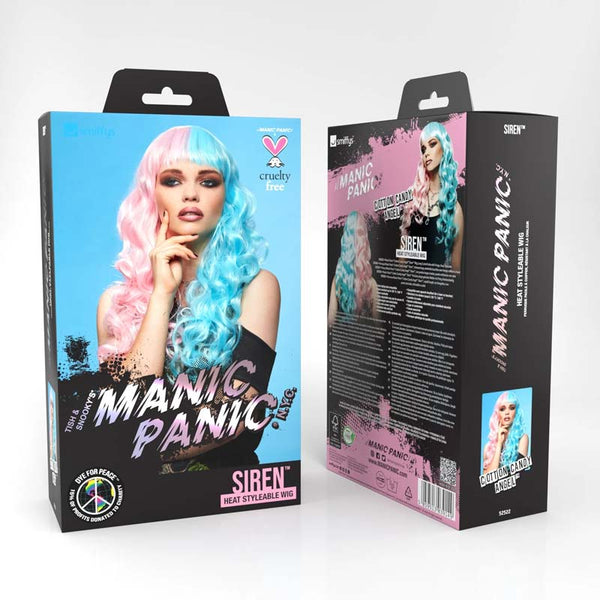 Manic panic siren wig - cotton candy angel