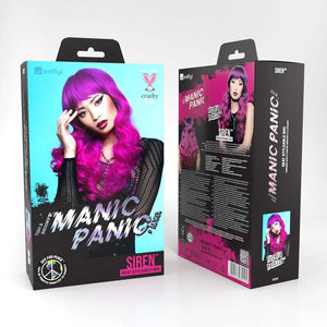 Manic panic siren wig - fuchsia passion