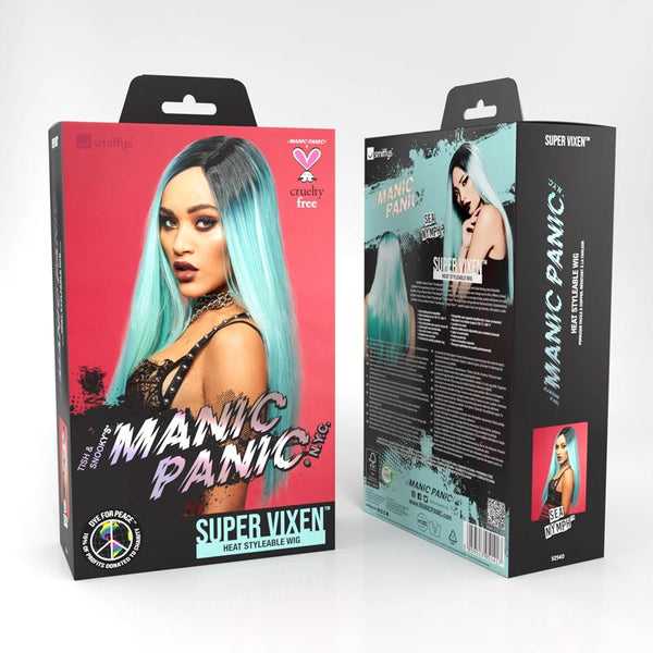 Manic panic super vixen wig - sea nymph