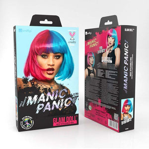 Manic panic glam doll wig - blue valentine