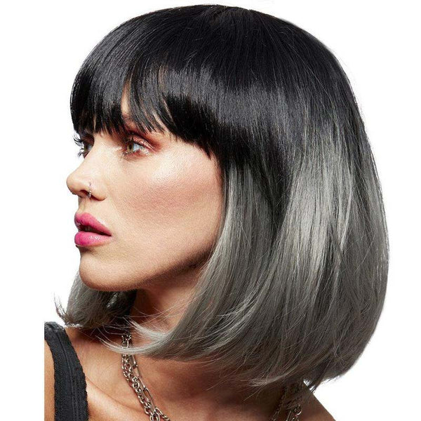 Manic panic glam doll wig - alien grey ombre