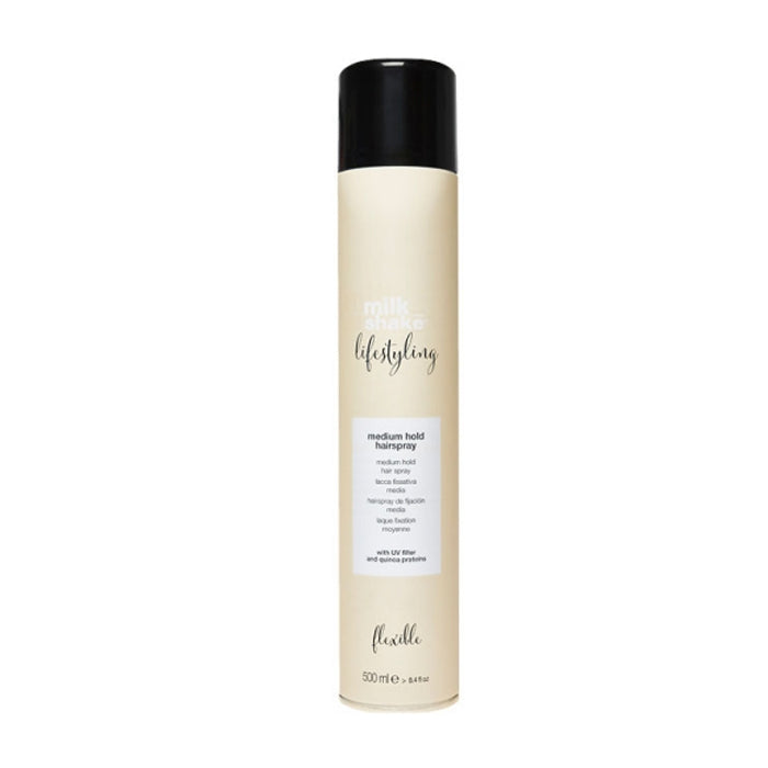 Milk shake lifestyling medium hold hairspray
