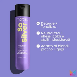 Matrix so silver purple shampoo