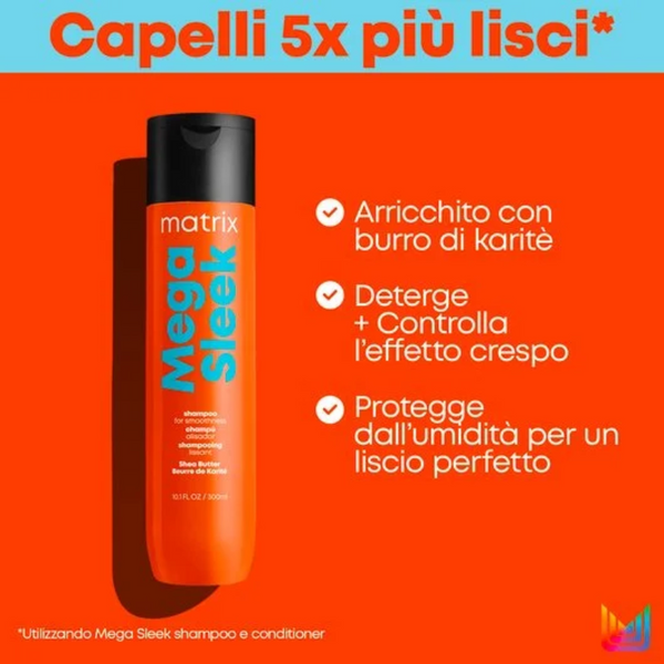 Matrix mega sleek shampoo