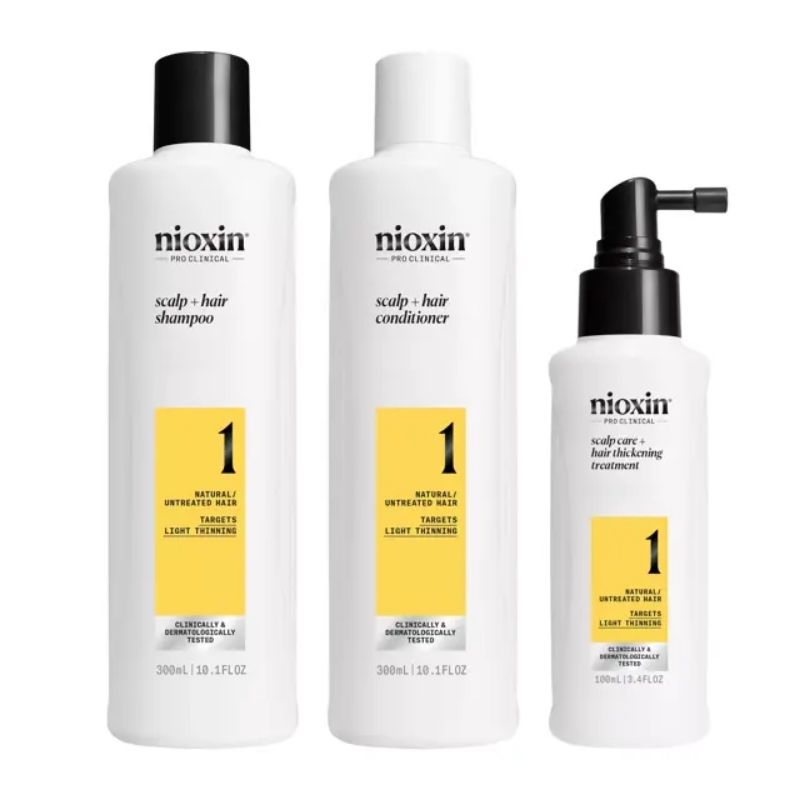 Nioxin sistema 1 kit trifasico