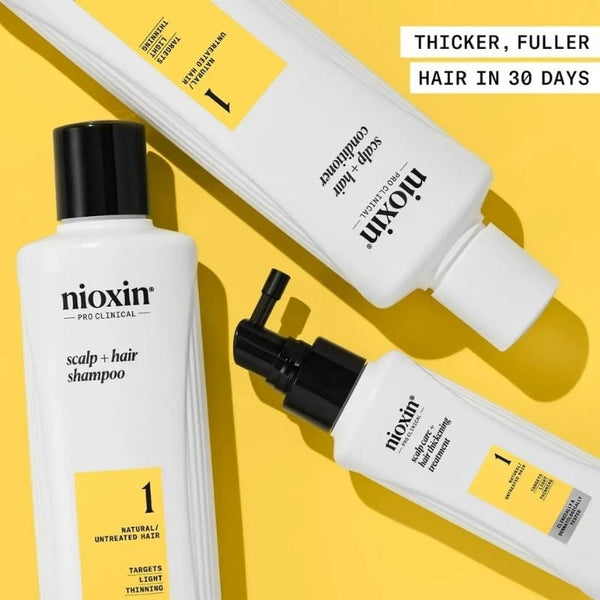 Nioxin sistema 1 kit trifasico
