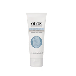 Olos scrub rinnovatore con microsfere viso