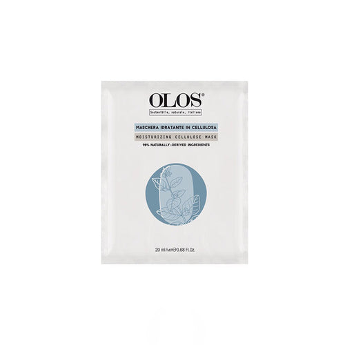 Olos maschera idratante in cellulosa viso