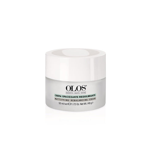 Olos crema opacizzante riequilibrante viso