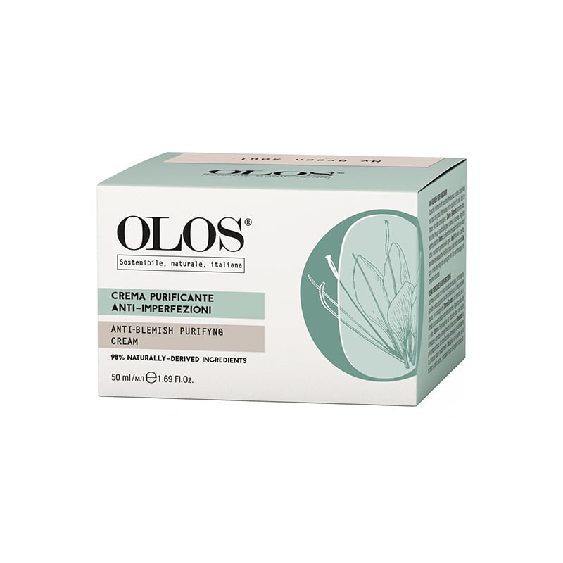 Olos crema purificante anti-imperfezioni viso