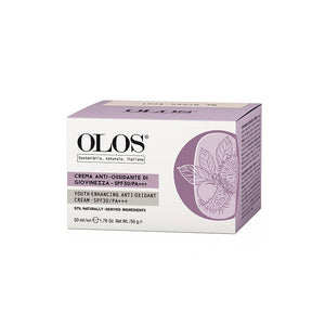 Olos crema anti-ossidante di giovinezza spf 30 viso