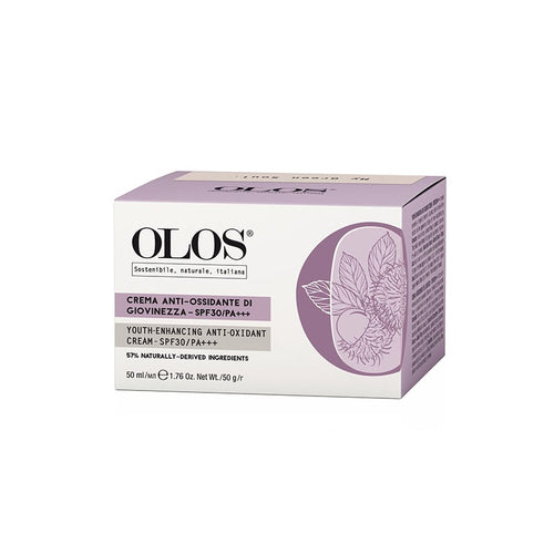 Olos crema anti-ossidante di giovinezza spf 30 viso