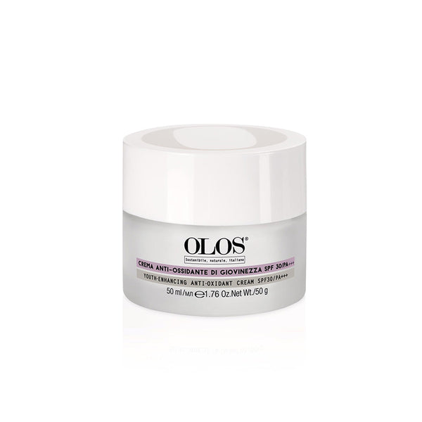 Olos crema anti-ossidante di giovinezza spf 30 viso