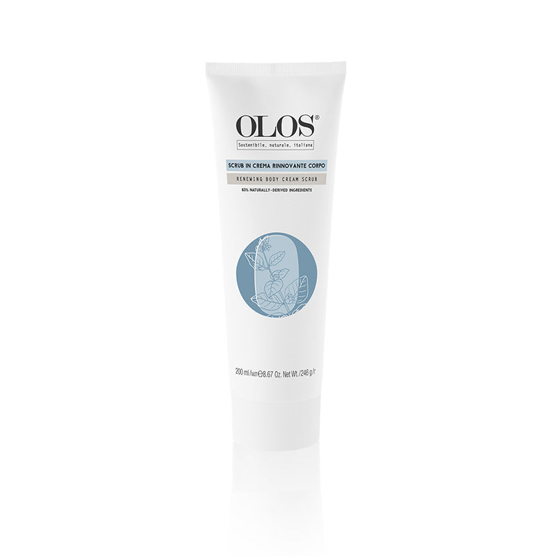 Olos scrub in crema rinnovante corpo