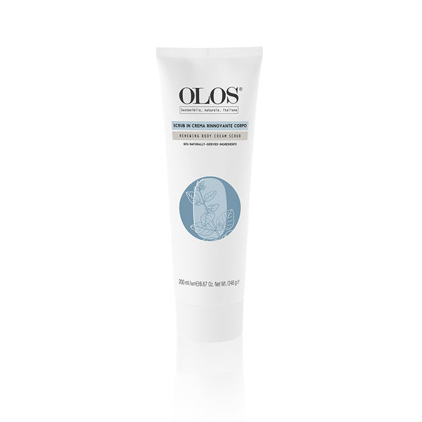 Olos scrub in crema rinnovante corpo