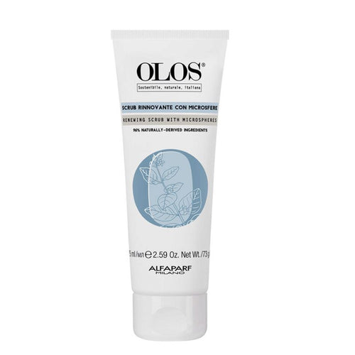 Olos renewing scrub with facial microspheres