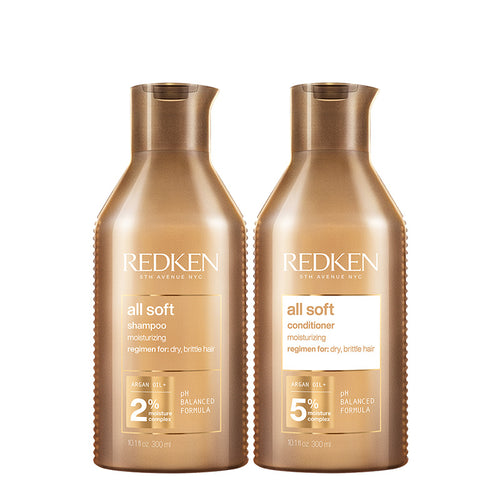 Redken kit all soft shampoo 300 ml - conditioner 300 ml
